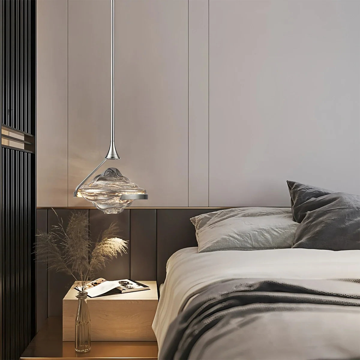 Modern Hill Glass Pendant Light – Glass detail 8