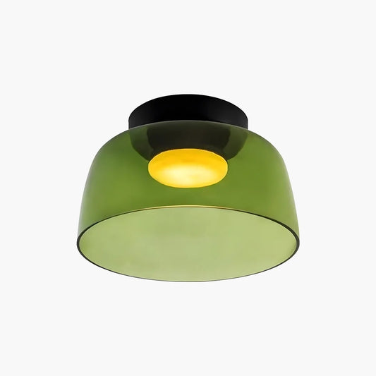 Colored Glass Ceiling Light for Bedroom