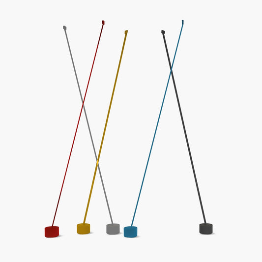 Nordic Canvas Background Wall Floor Lamp