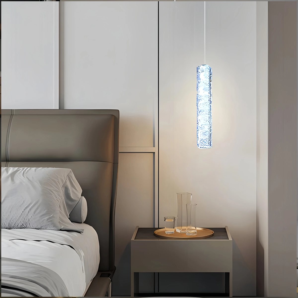 Nordic Crystal LED Chandelier – Crystal detail 7