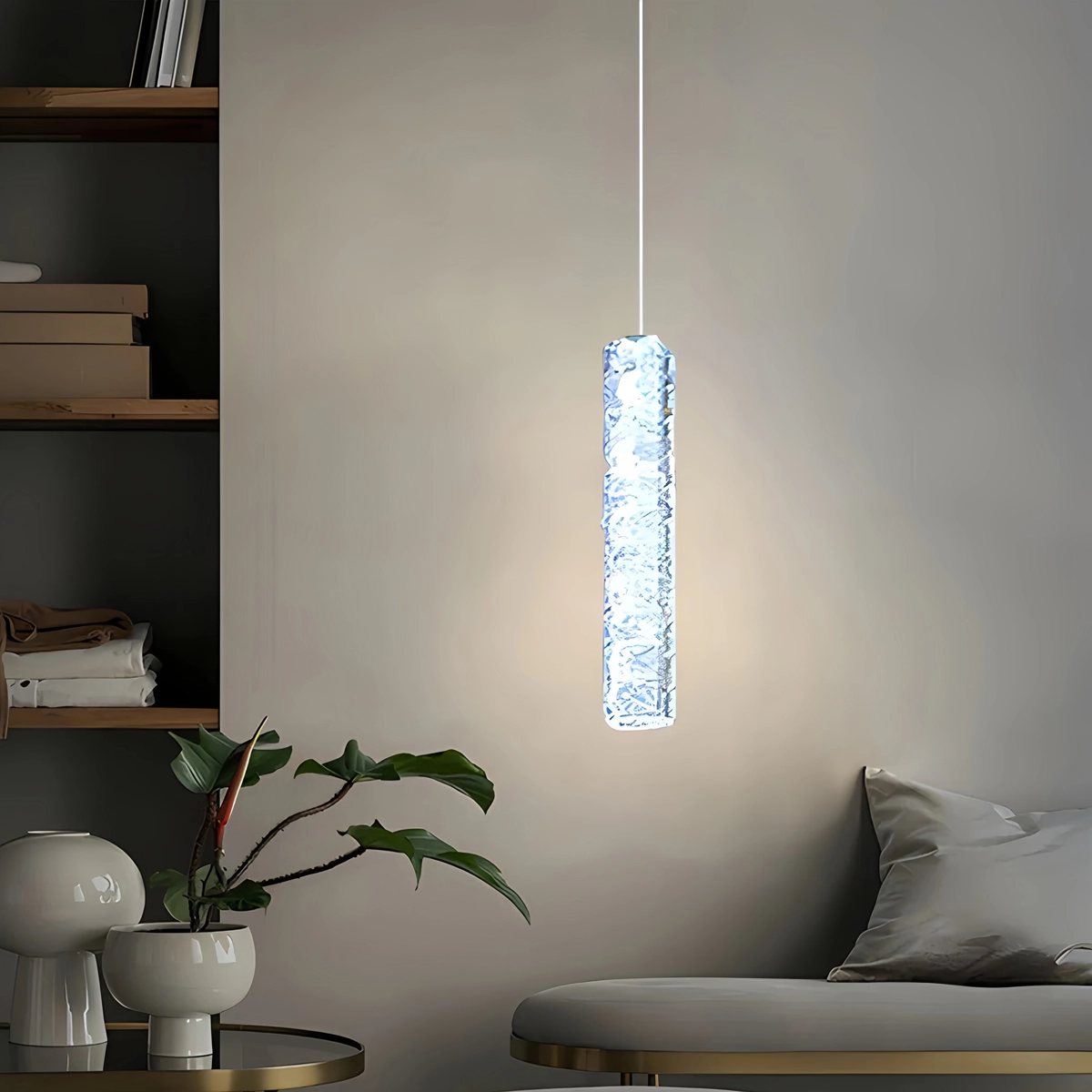 Nordic Crystal LED Chandelier – Crystal detail 5