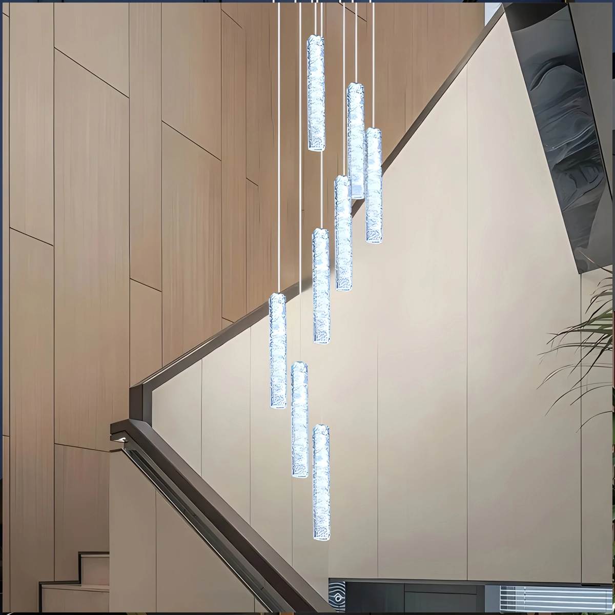 Nordic Crystal LED Chandelier – Crystal detail 27