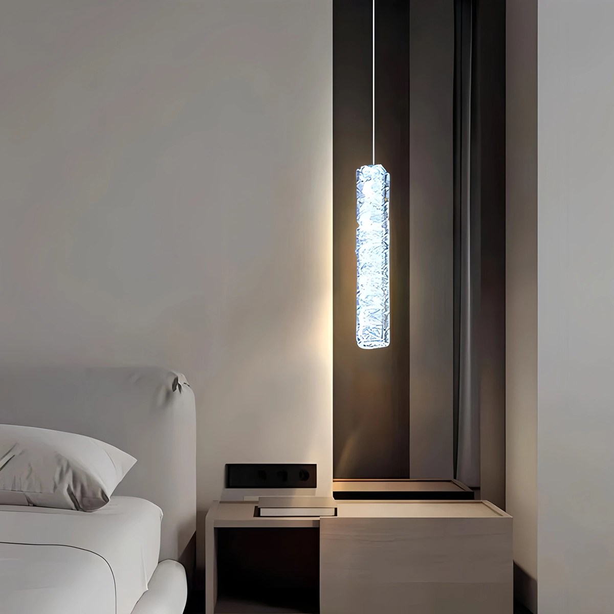Nordic Crystal LED Chandelier – Crystal detail 6