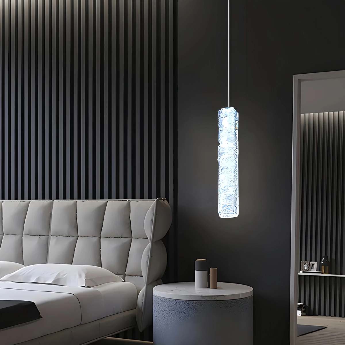 Nordic Crystal LED Chandelier – Crystal detail 8