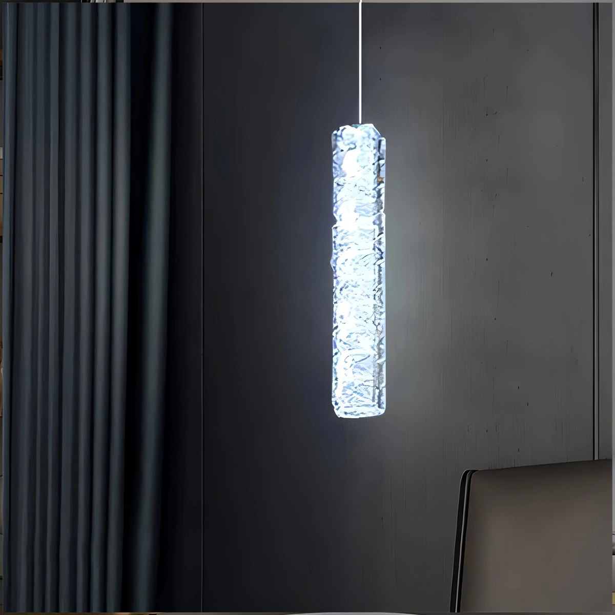 Nordic Crystal LED Chandelier – Crystal detail 4