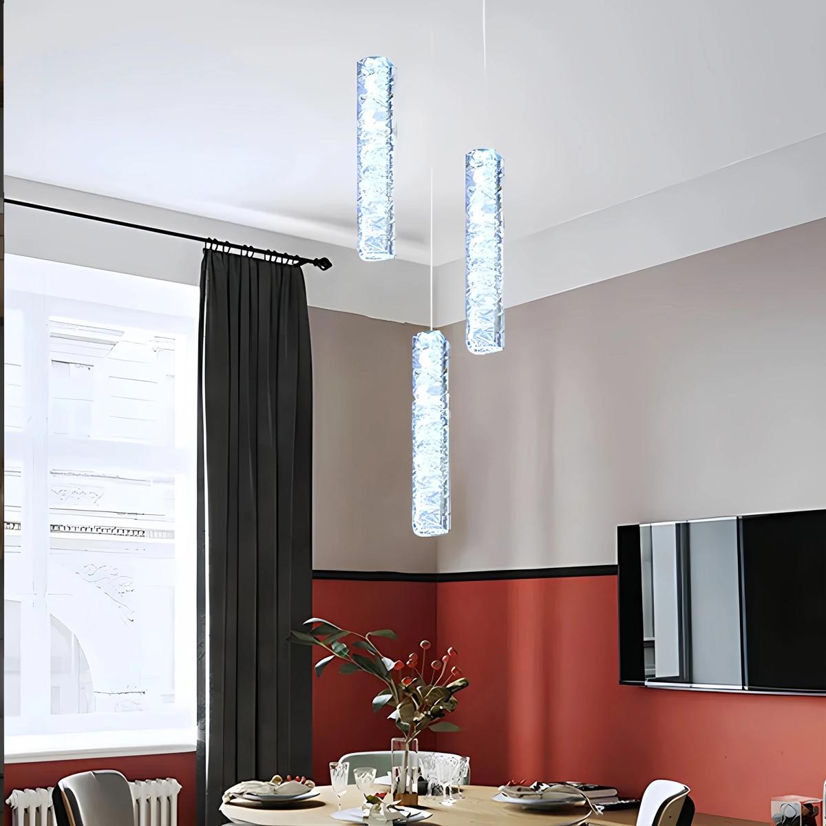 Nordic Crystal LED Chandelier – Crystal detail 17