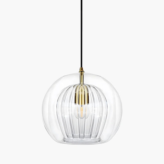 Nordic Glass Globe Pendant Light for Modern Interiors