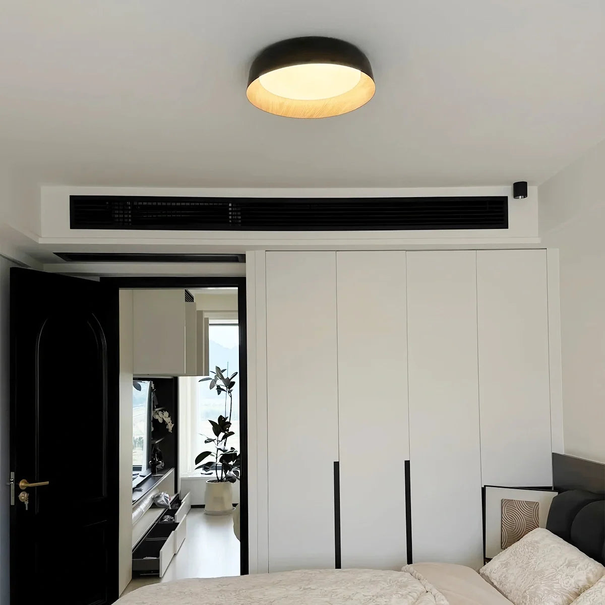 Nordic LED Alloy Ceiling Light for Bedroom – detail 17
