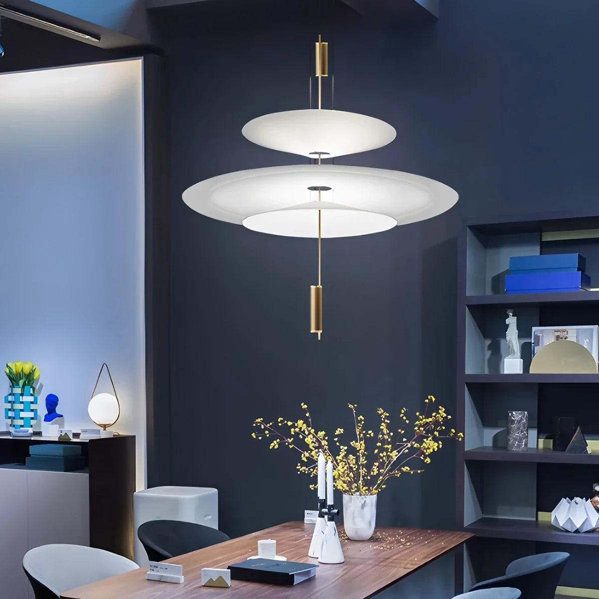 Layered Disc Iron Pendant Light for Dining Room – Iron detail 34