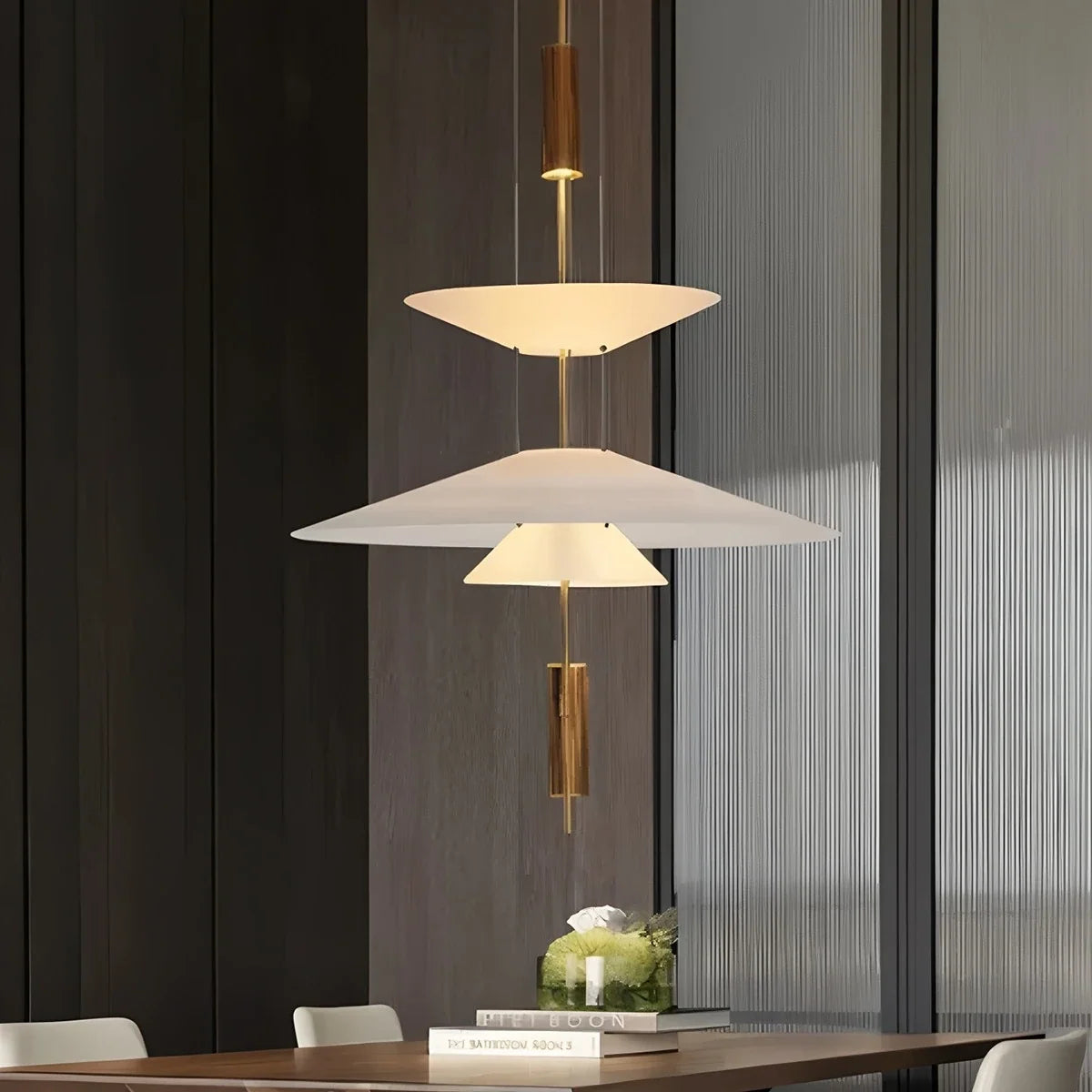 Layered Disc Iron Pendant Light for Dining Room – Iron detail 35