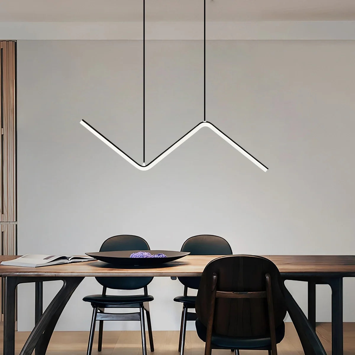 Serena Z-Shaped Pendant Light for Dining Room – detail 12
