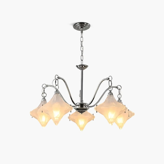 Sylume Star-Shaped Chandelier for Living Room