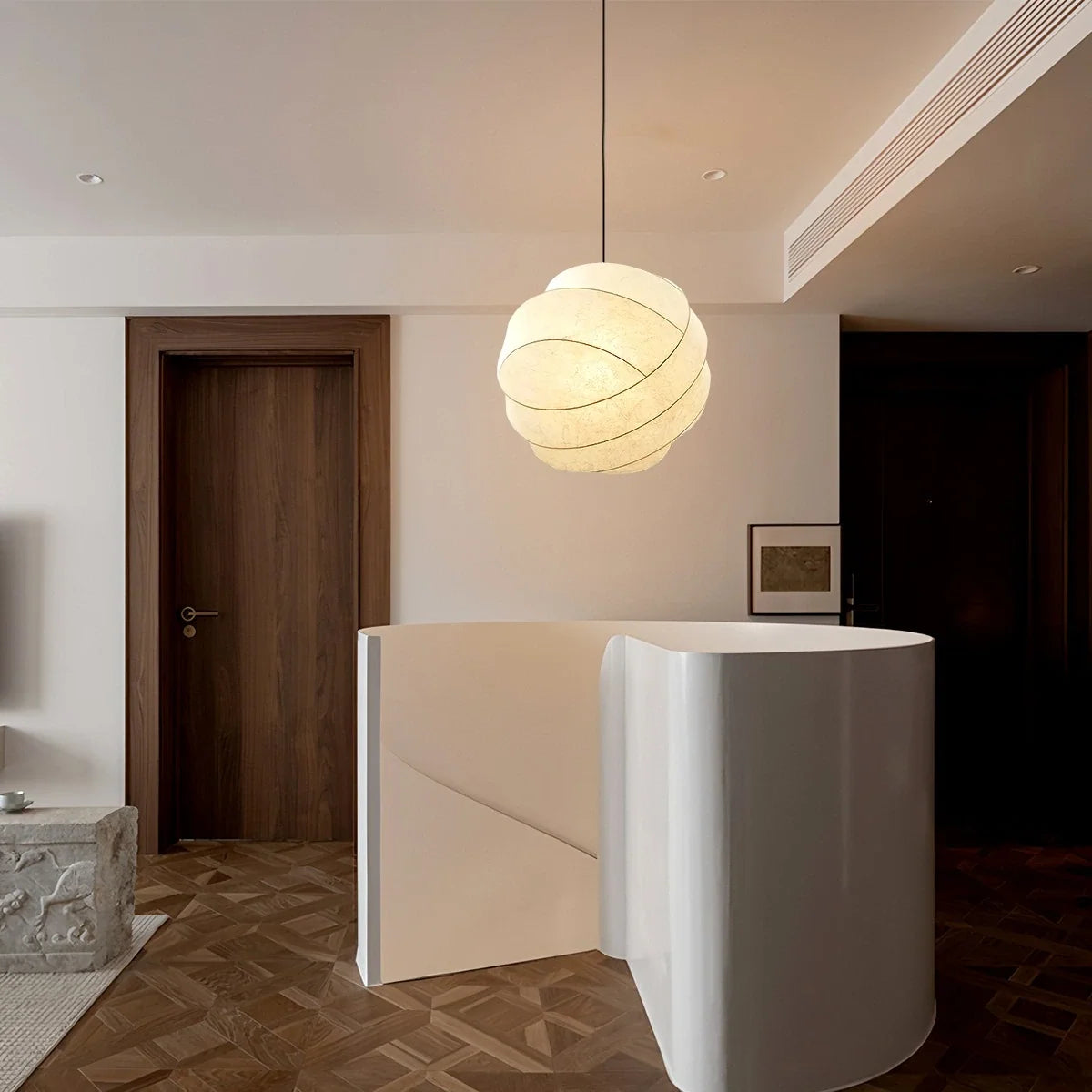 Turner Modern Spherical Pendant Light for Dining Room – detail 8
