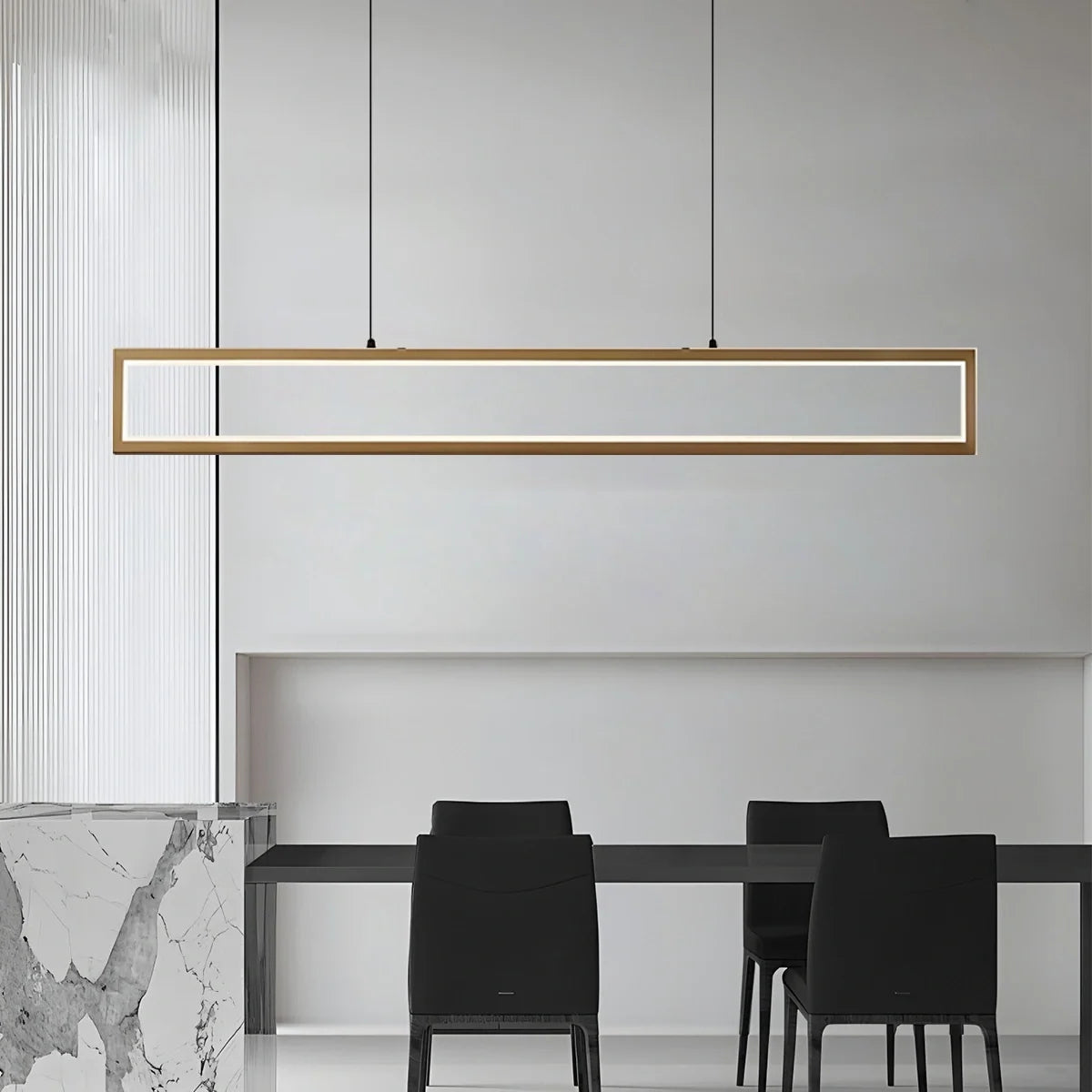 Vincent Matte Black Pendant Light for Dining Area – detail 13