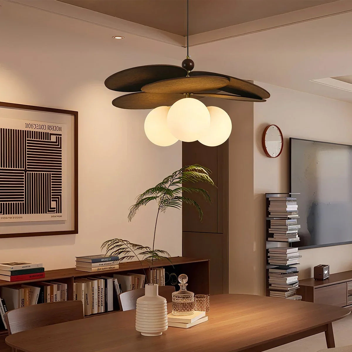 Wabi Sabi Vine Weaving Chandelier for Dining Room – detail 6