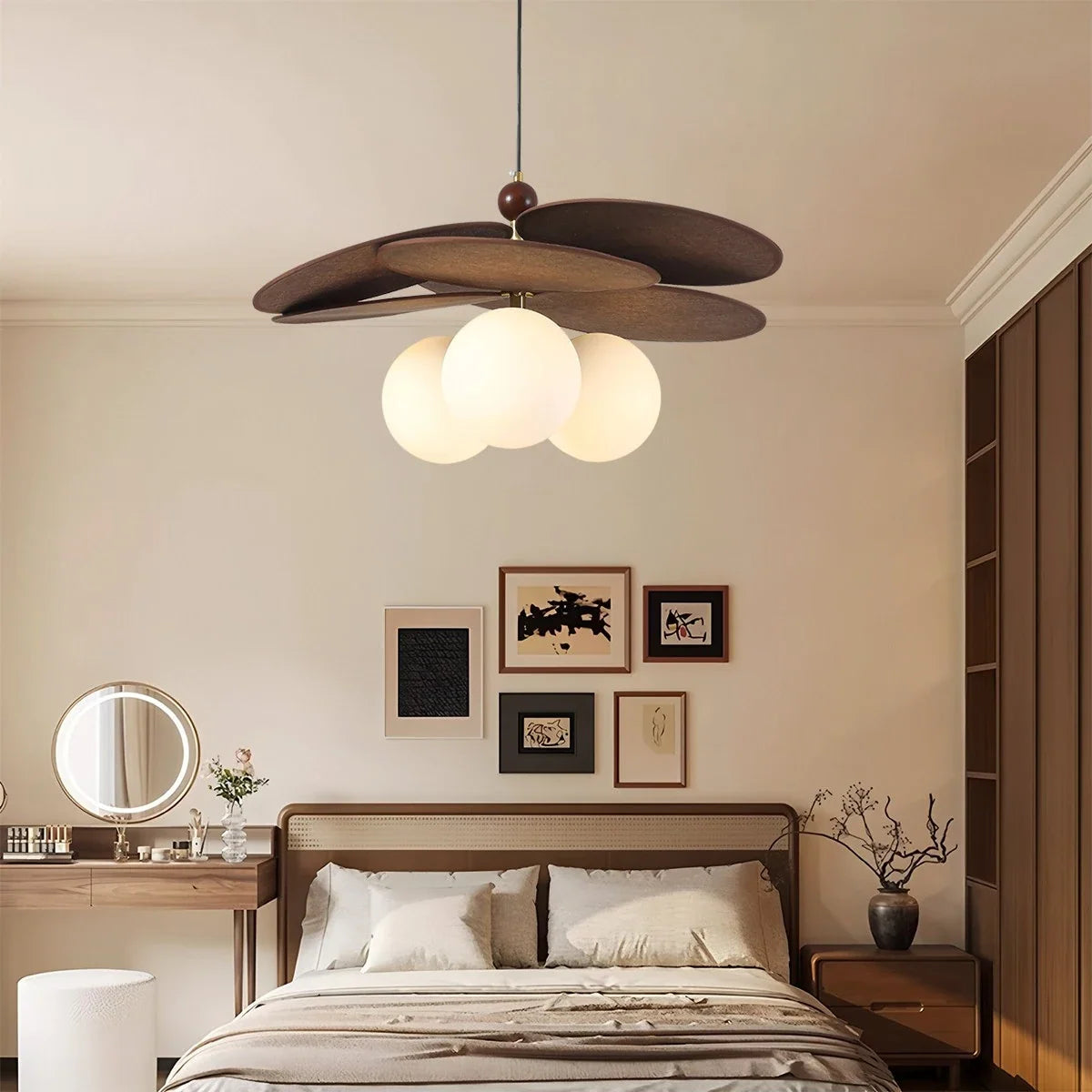 Wabi Sabi Vine Weaving Chandelier for Dining Room – detail 7