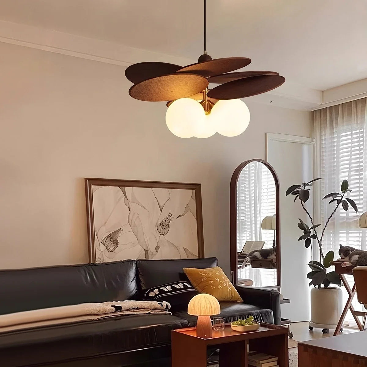 Wabi Sabi Vine Weaving Chandelier for Dining Room – detail 8