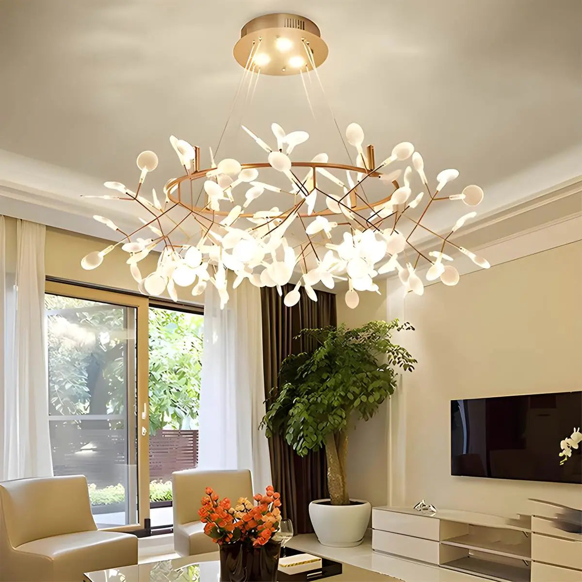 Branch Firefly Chandelier for Living Room – detail 8