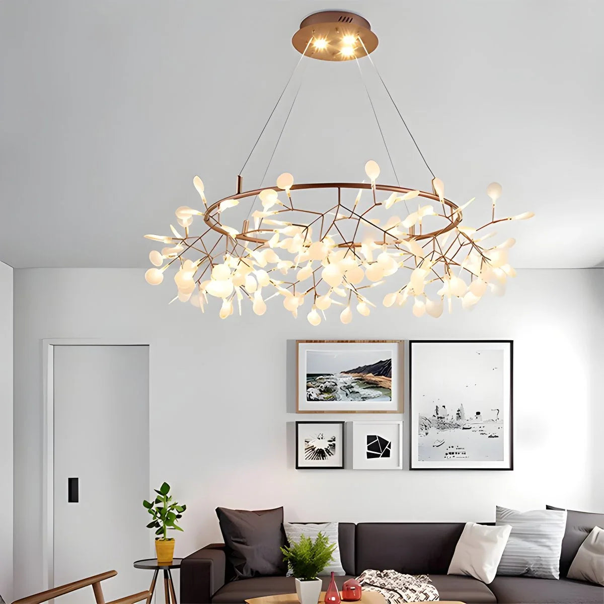 Branch Firefly Chandelier for Living Room – detail 4