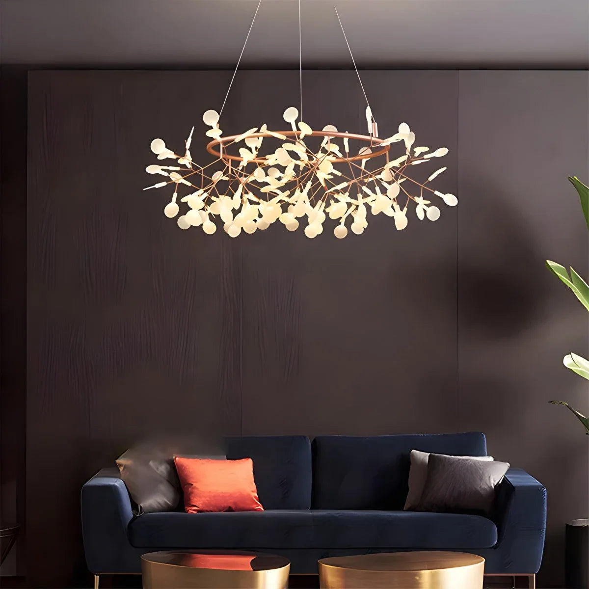 Branch Firefly Chandelier for Living Room – detail 12