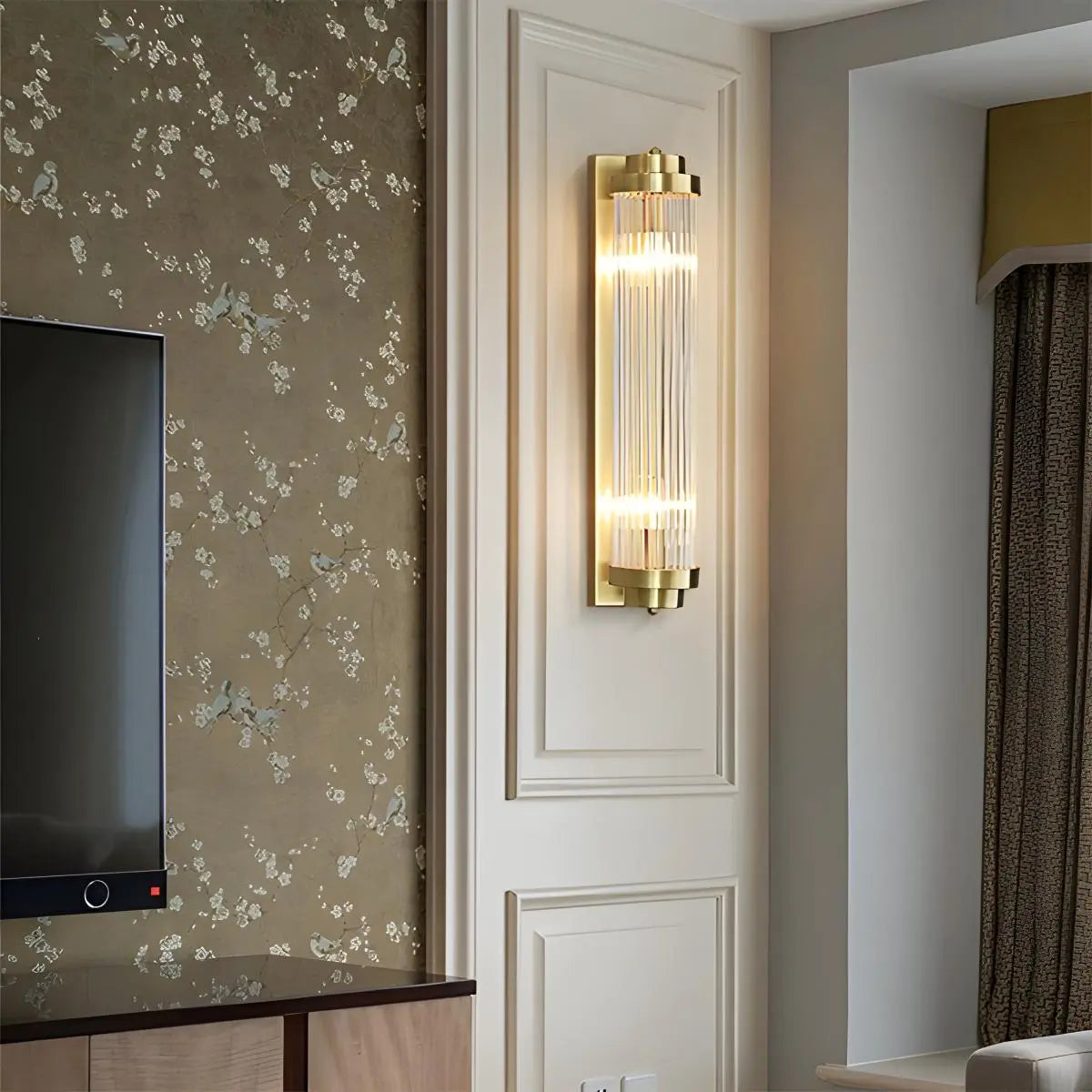 Crystal Glass Wall Sconce – Crystal detail 34
