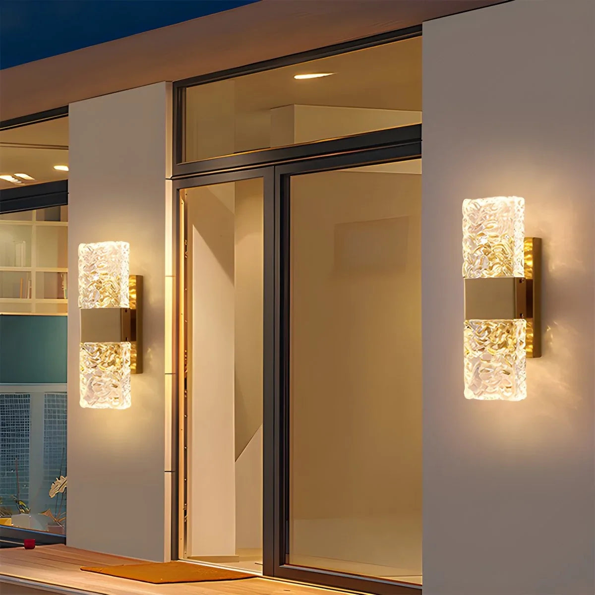 Crystal Glass Wall Sconce – Crystal detail 17