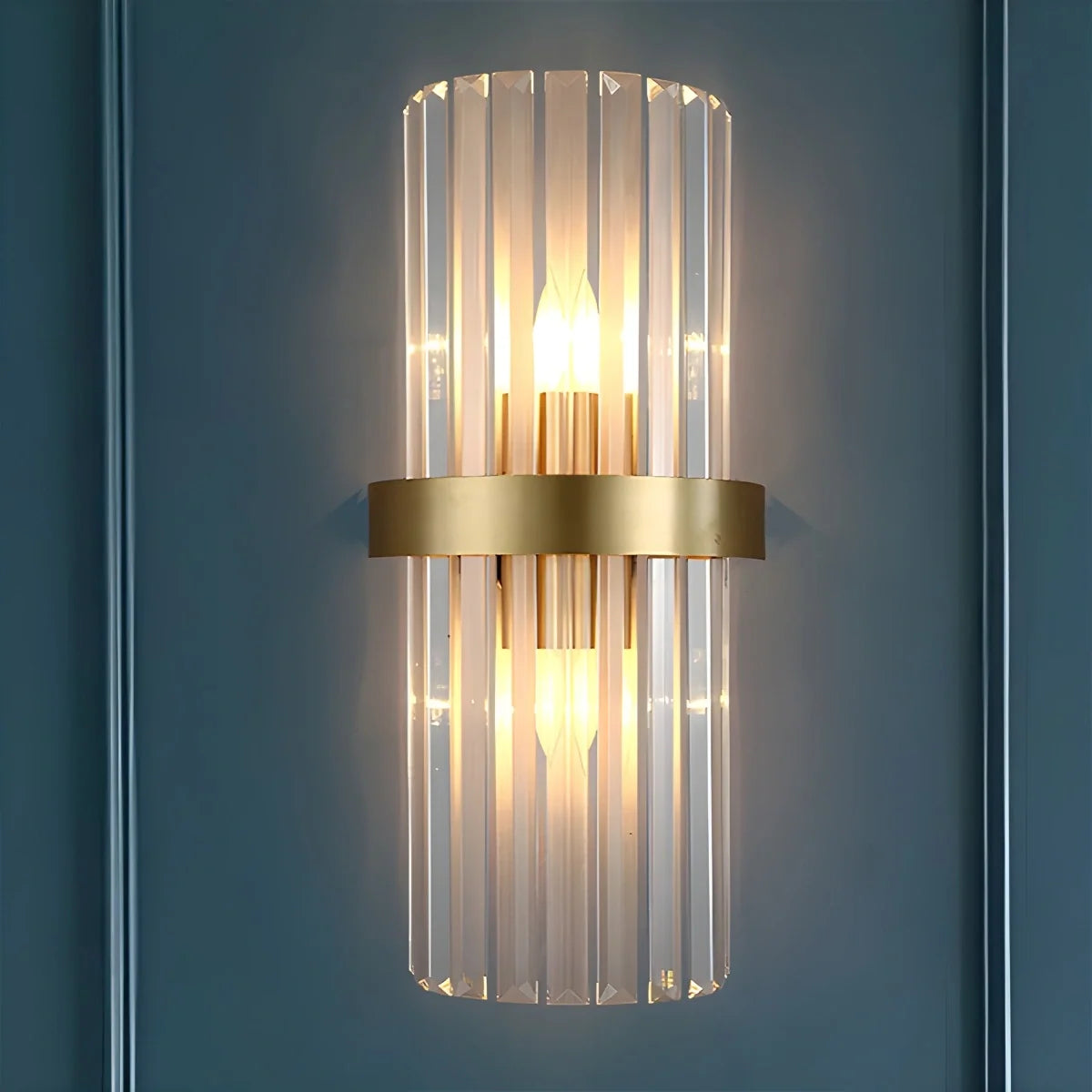 Crystal Glass Wall Sconce – Crystal detail 20