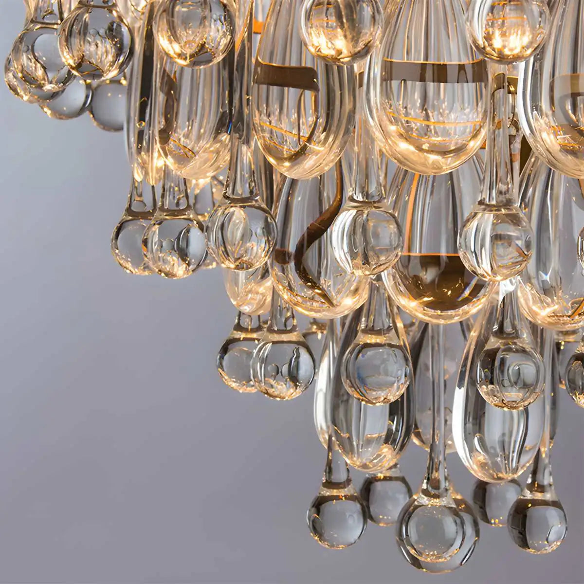 Droplet Crystal Chandelier for Dining Room – Crystal detail 15