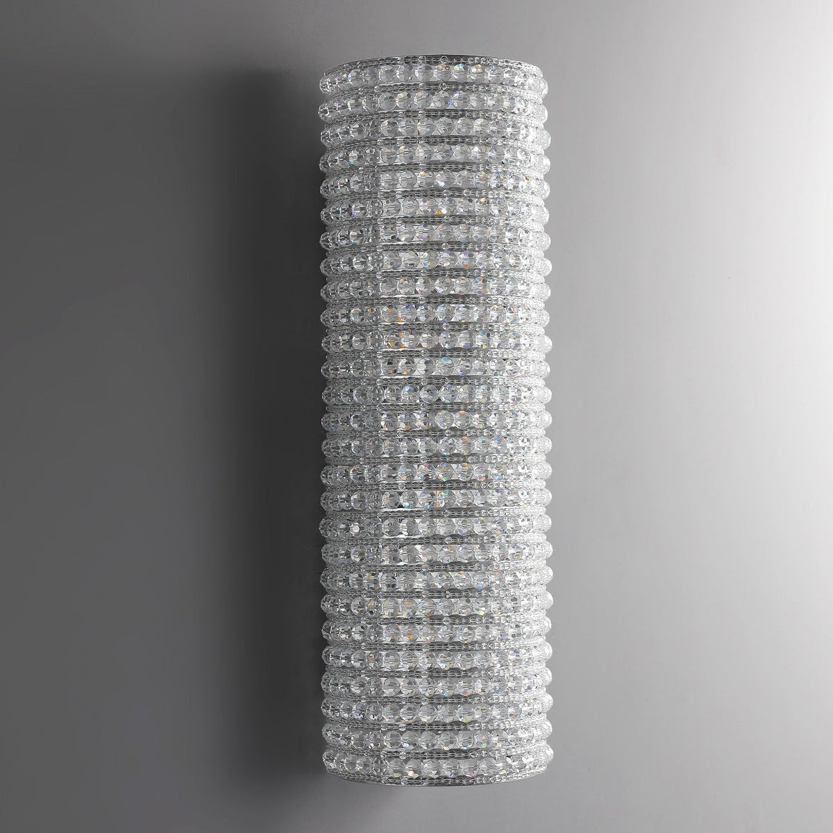 Halo Clear Crystal Beads Wall Sconce – Crystal detail 6