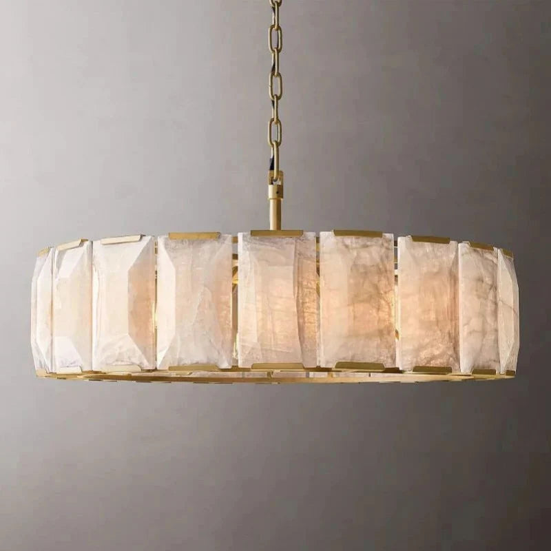 Harlow Calcite Round Chandelier – detail 6