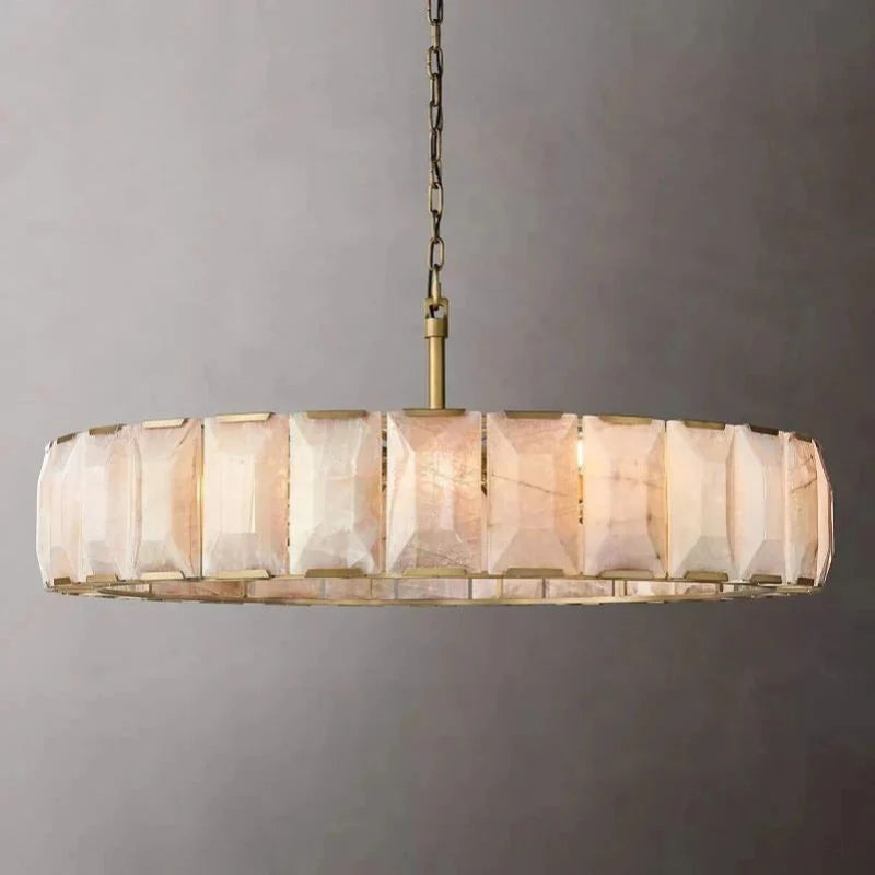 Harlow Calcite Round Chandelier – detail 7