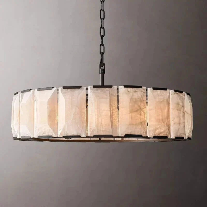 Harlow Calcite Round Chandelier – detail 10