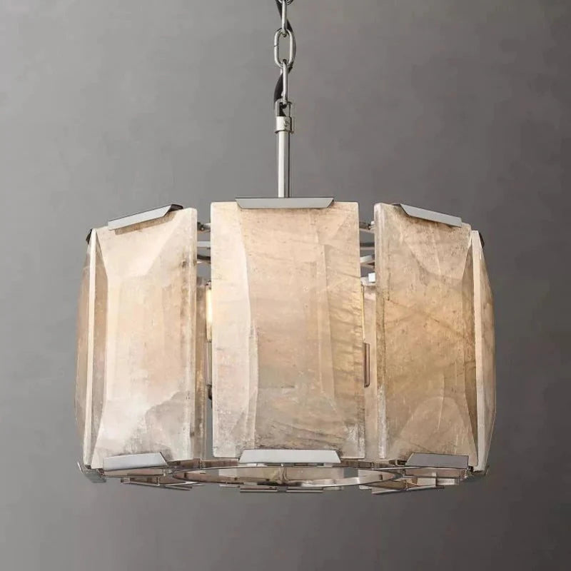Harlow Calcite Round Chandelier – detail 12
