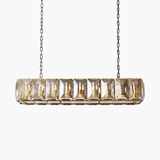 Harlow Multi Crystal Rectangular Chandelier
