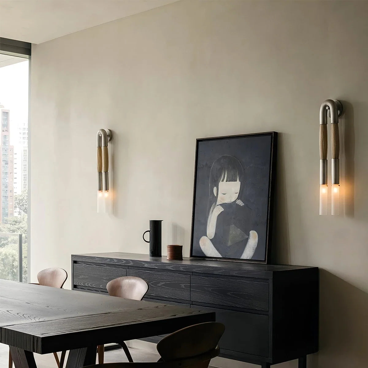 Horsehair U-Shaped Wall Lamp – detail 9