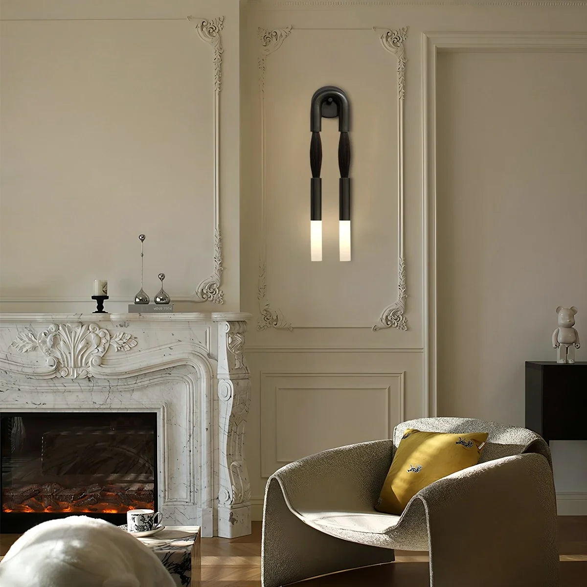 Horsehair U-Shaped Wall Lamp – detail 14