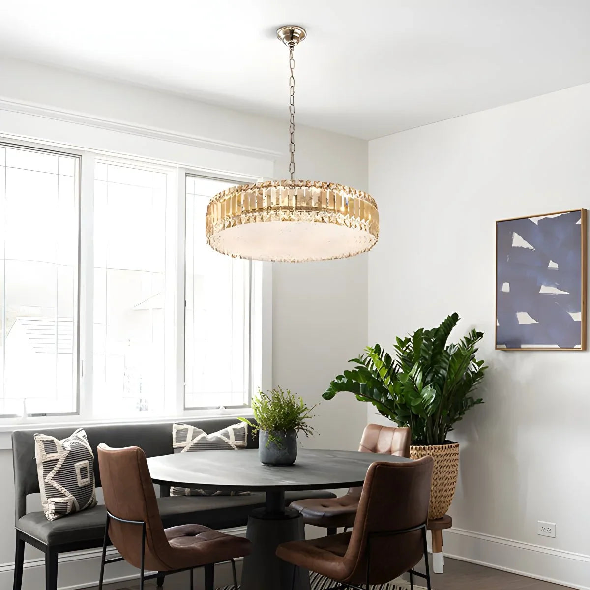 K9 Crystal Pendant Light for Dining Room – Crystal detail 7