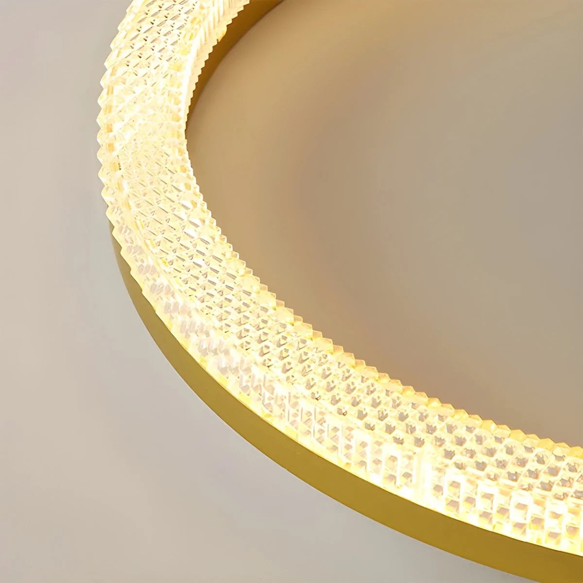 Light Circular Crystal Ceiling – Crystal detail 8