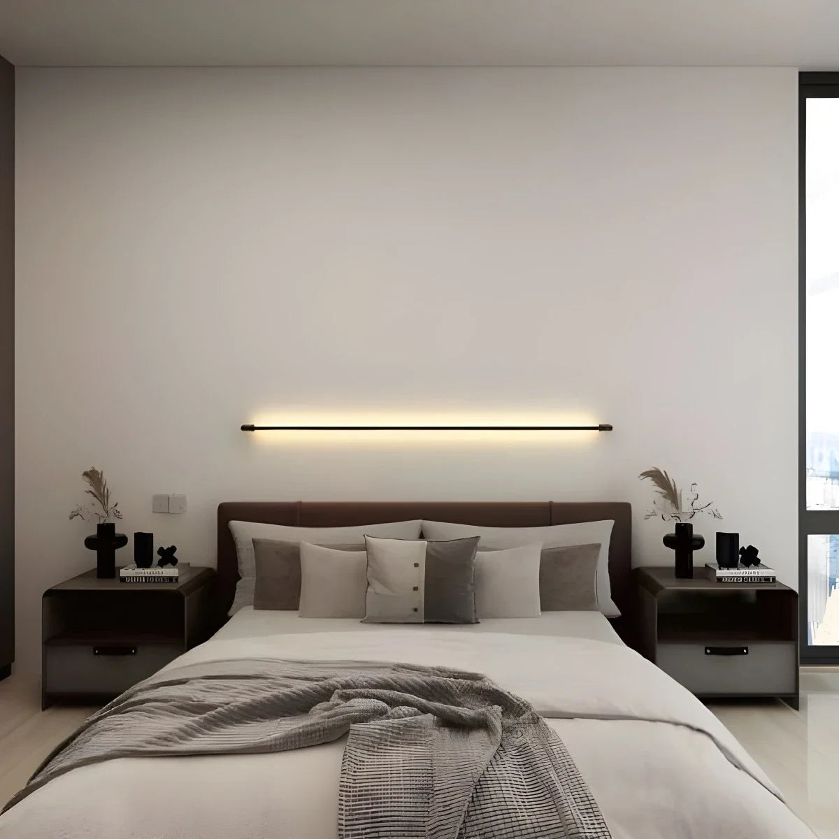 Long Linear Stairwell Wall Sconce – detail 17