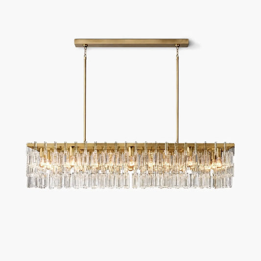 Marigan K9 Crystal Rectangular Chandelier