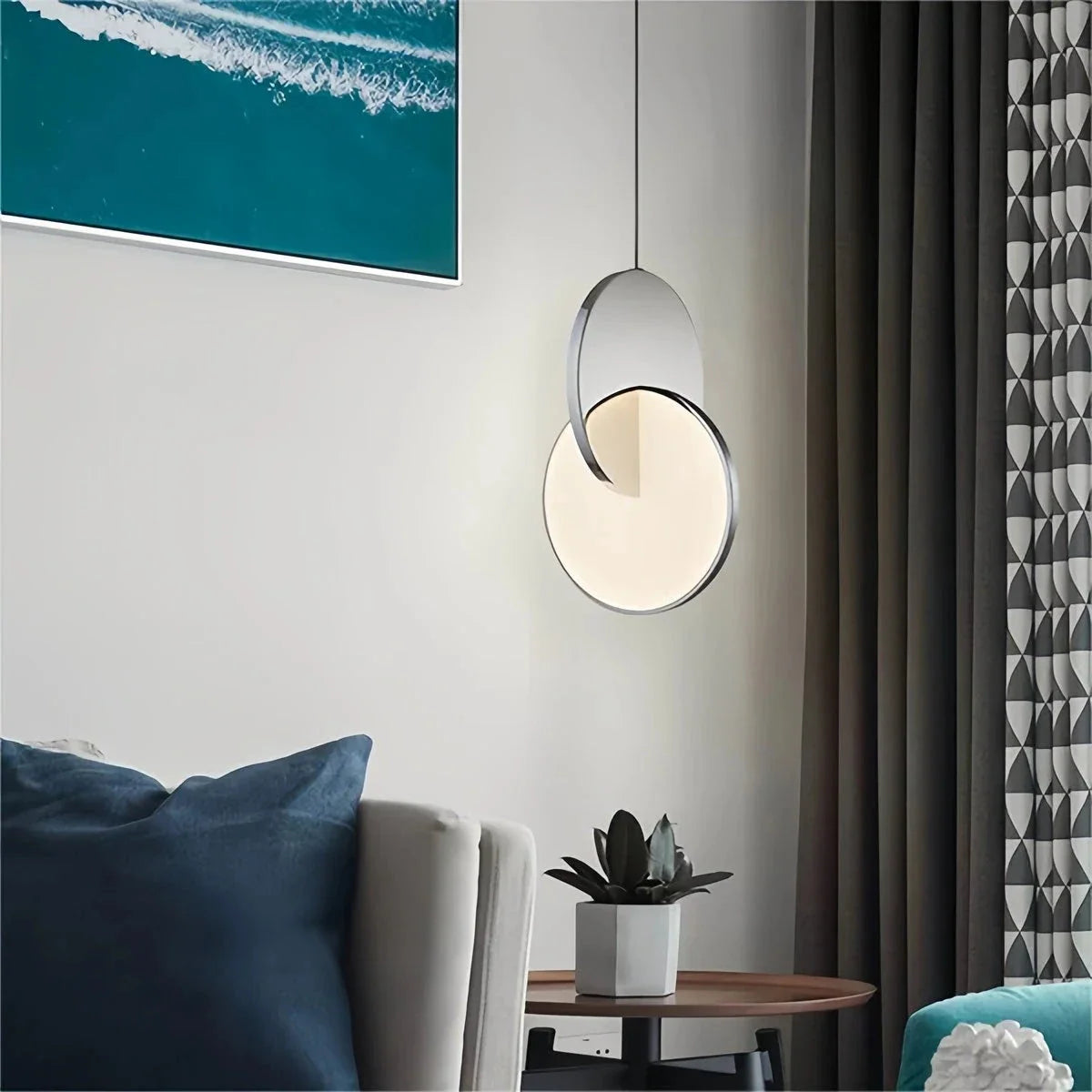 Minimalist LED Pendant Light for Living Room Kitchen – detail 2