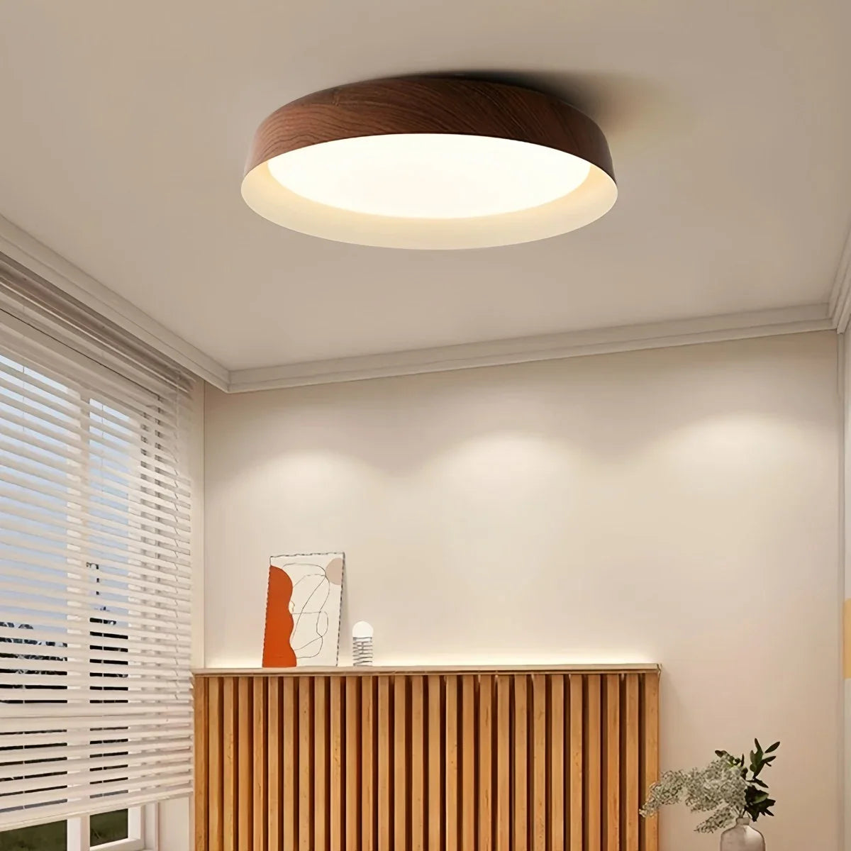 Nordic LED Alloy Ceiling Light for Bedroom – detail 2