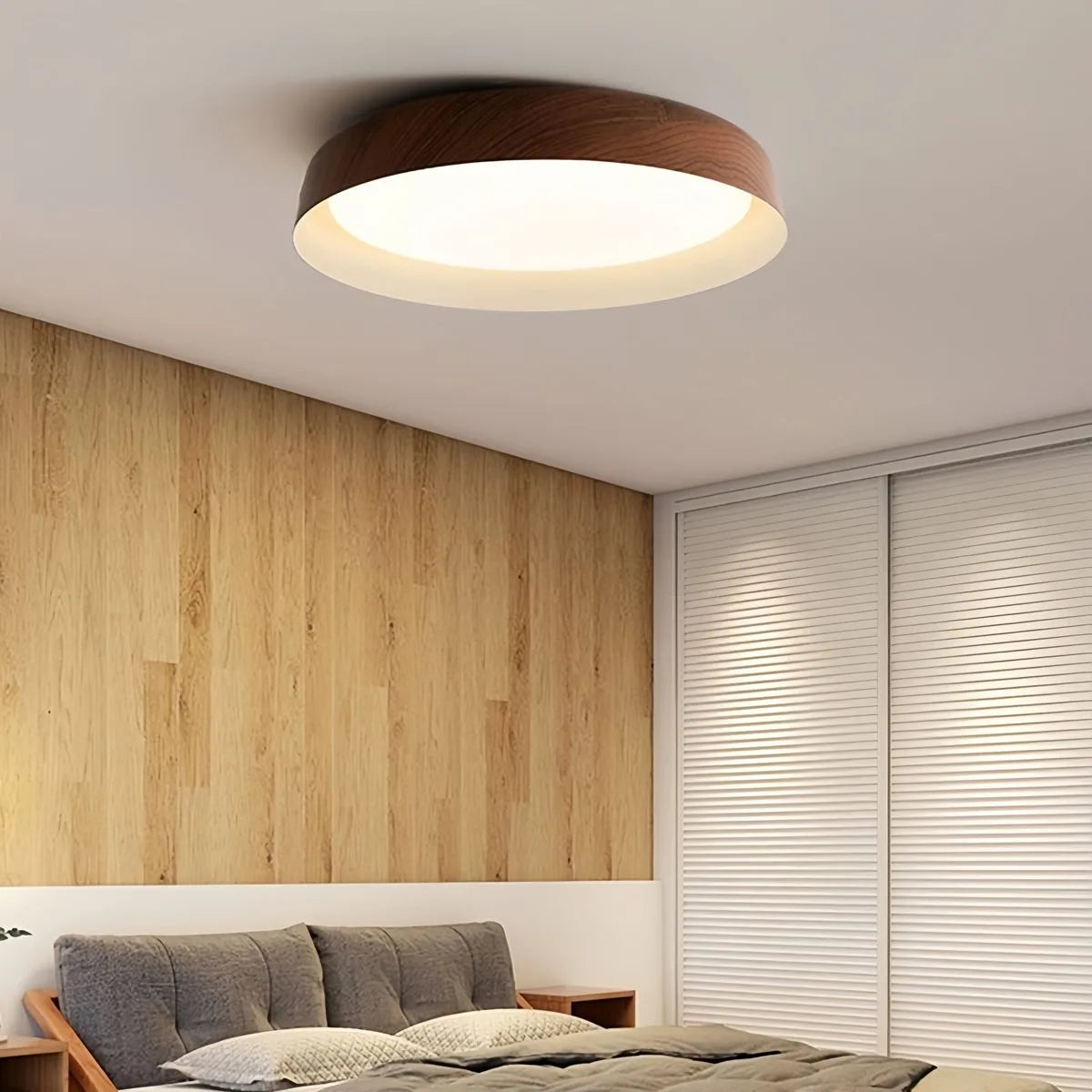Nordic LED Alloy Ceiling Light for Bedroom – detail 8