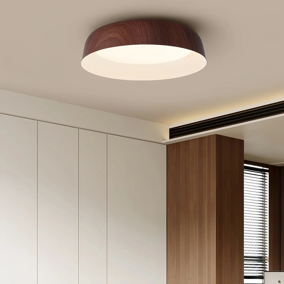 Nordic LED Alloy Ceiling Light for Bedroom – detail 10