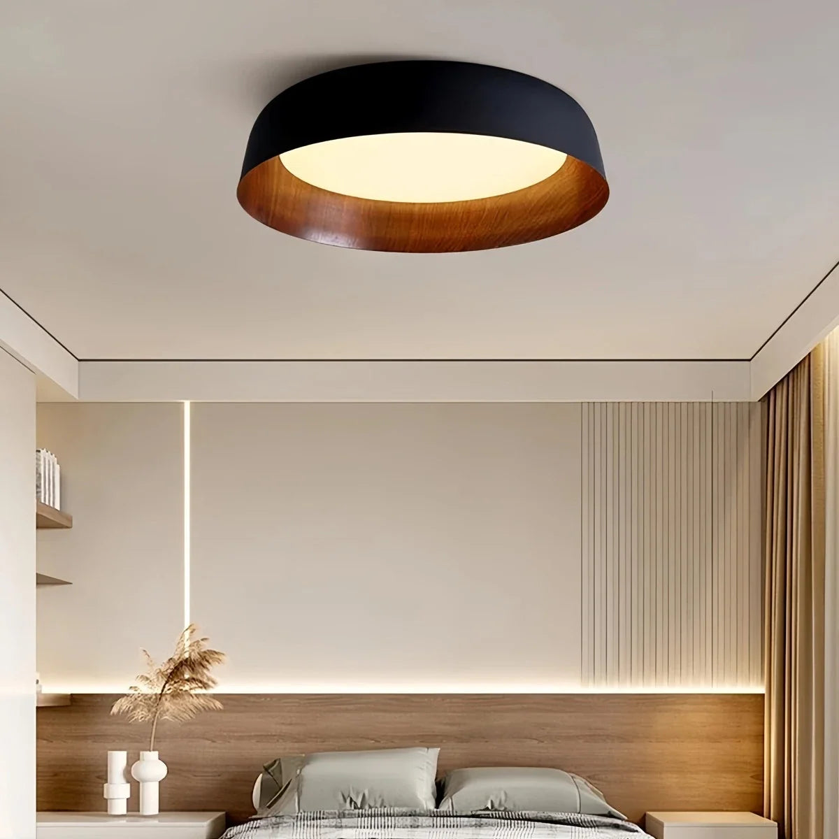 Nordic LED Alloy Ceiling Light for Bedroom – detail 14