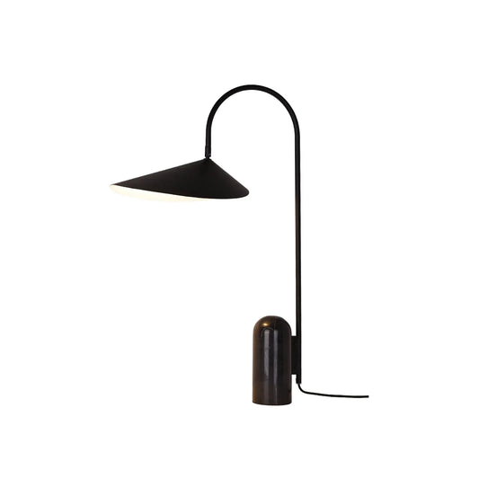 Arum Duckbill Travertine Table Lamp