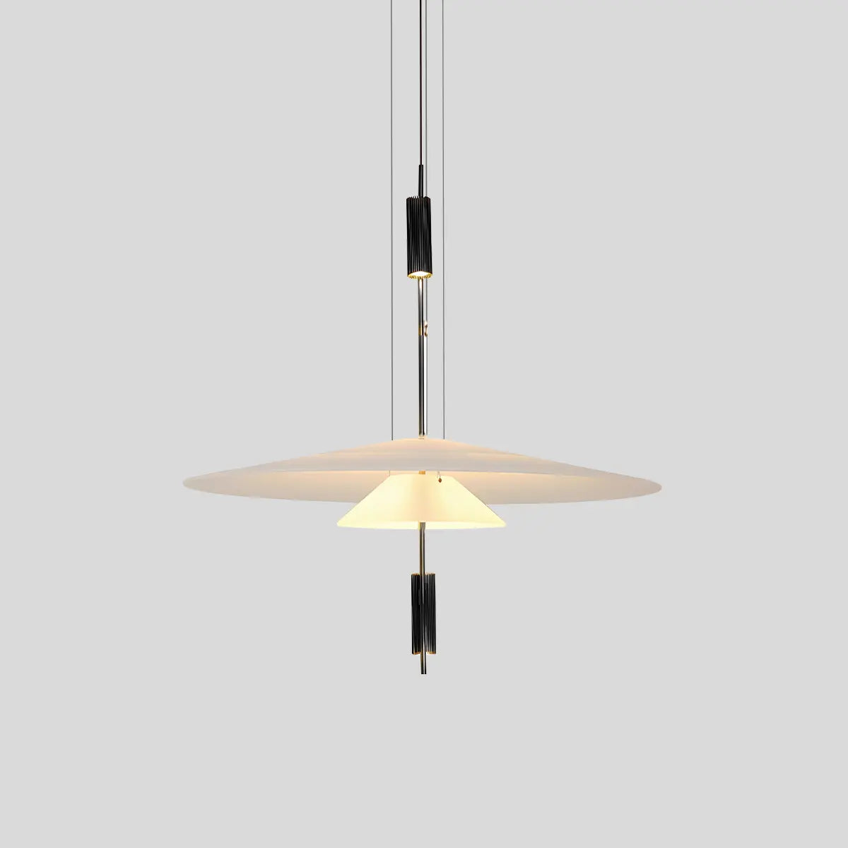Layered Disc Iron Pendant Light for Dining Room – Iron detail 13