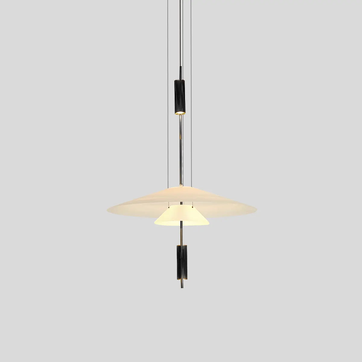 Layered Disc Iron Pendant Light for Dining Room – Iron detail 11
