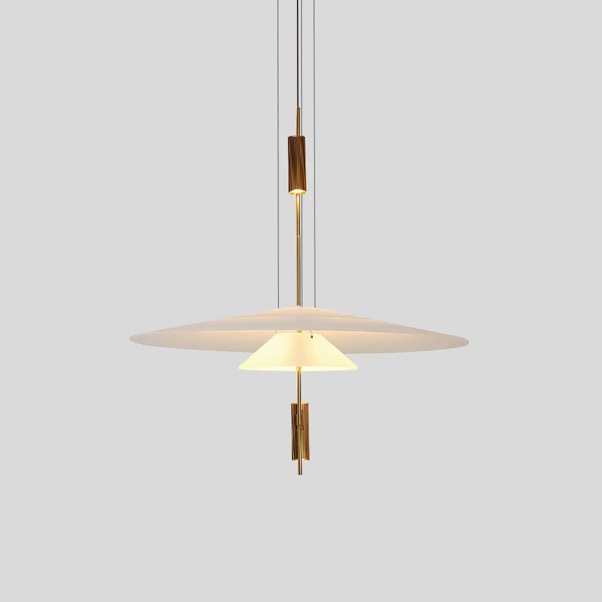 Layered Disc Iron Pendant Light for Dining Room – Iron detail 30