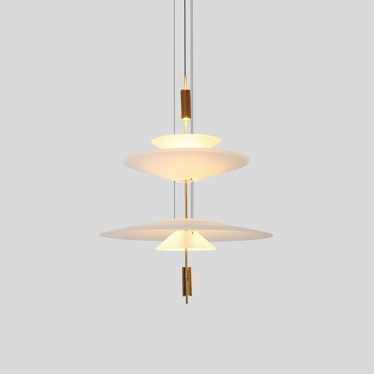 Layered Disc Iron Pendant Light for Dining Room – Iron detail 31